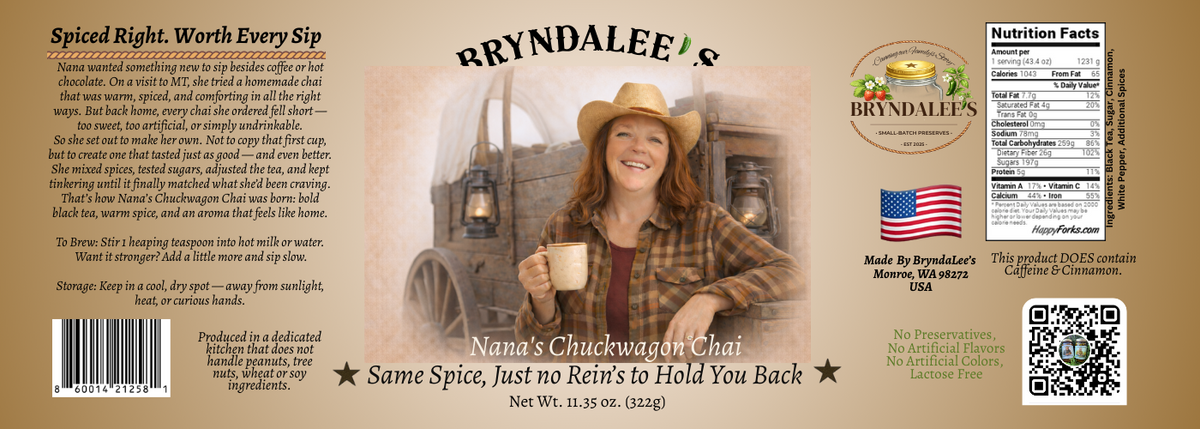 Nana’s Chuckwagon Chai
