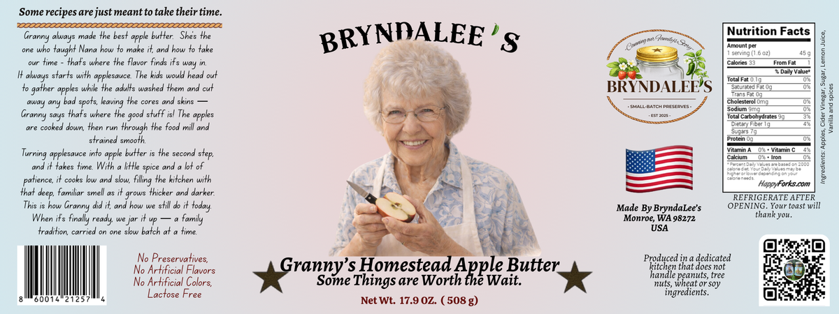 Granny's Homestead Apple Butter