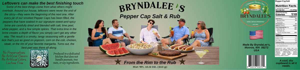 Pepper Cap Salt & Rub