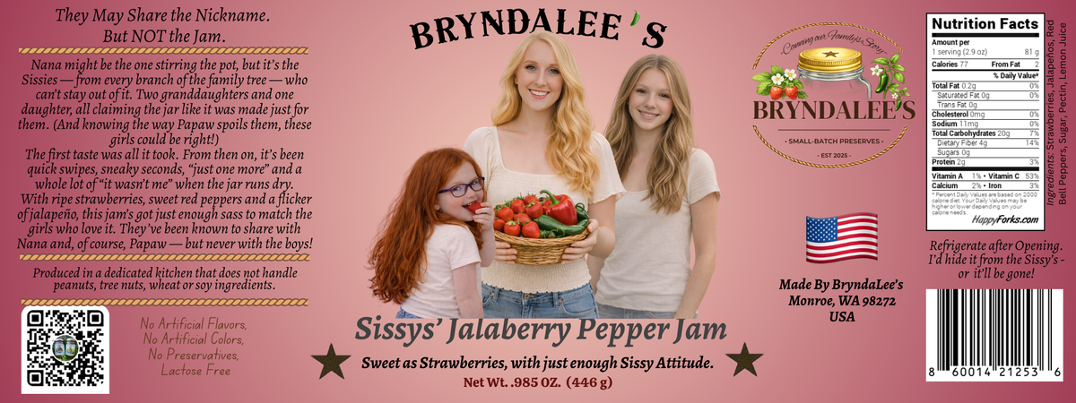 Sissy’s Jalaberry Pepper Jam